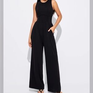 Cider Black Jumpsuit